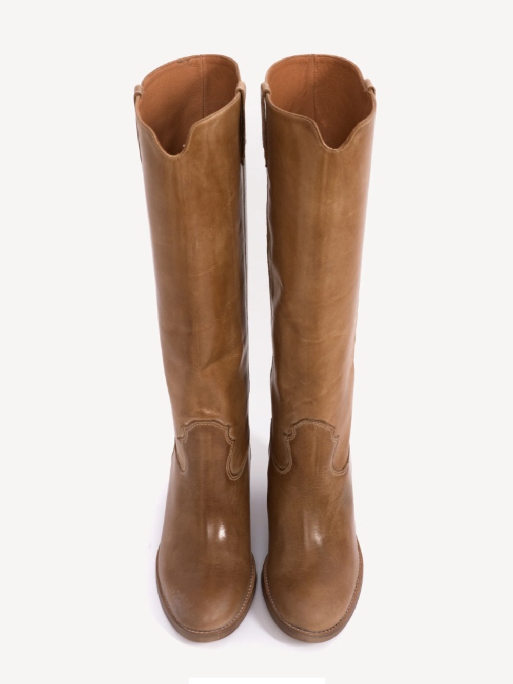 Janie Boot in Dark Tan Escovado Leather by Dico Copenhagen - Picture 2 of 15